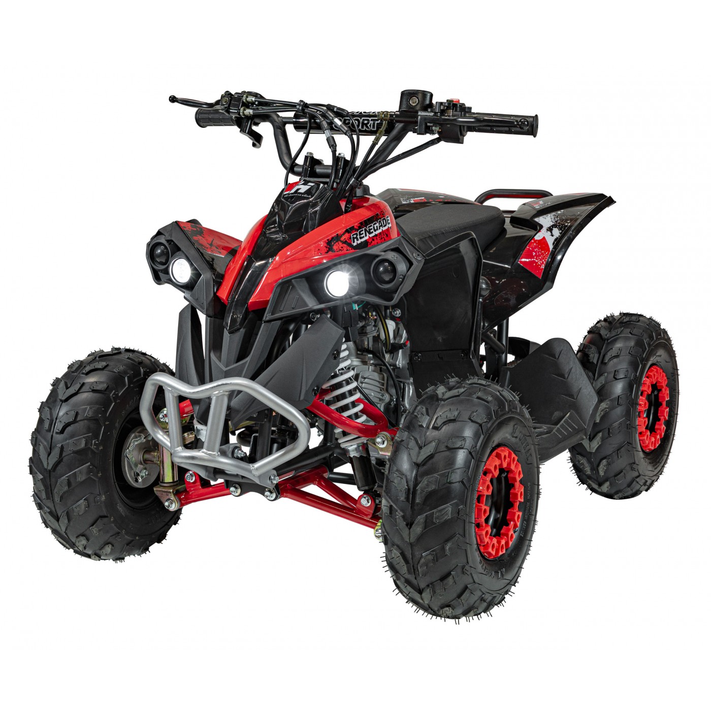 copy of Quad na baterii žlutá 35 km/h + střídavý motor 1000 W + nafouknutá kola + nastavení sedadla