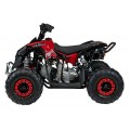 copy of Quad na baterii žlutá 35 km/h + střídavý motor 1000 W + nafouknutá kola + nastavení sedadla