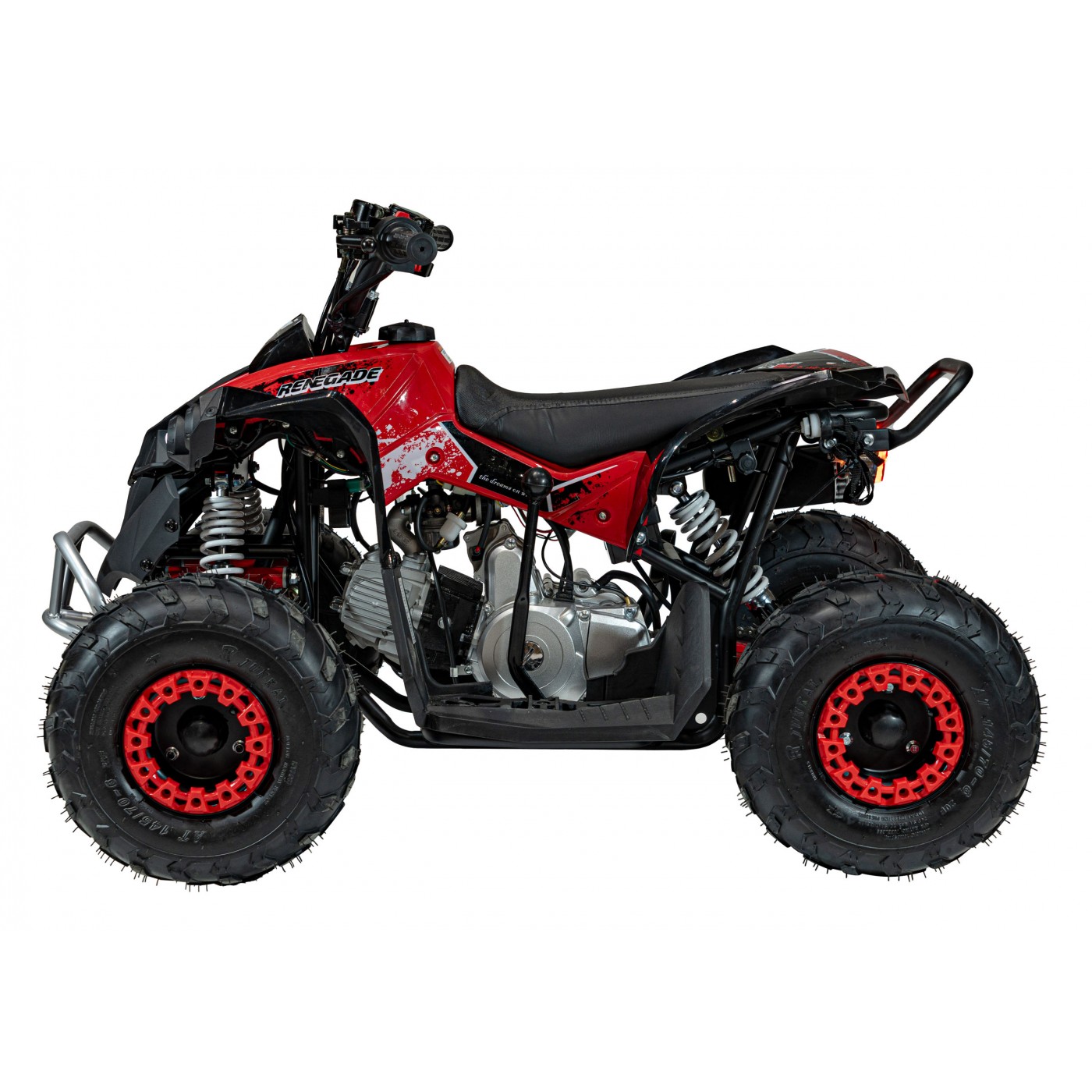 copy of Quad na baterii žlutá 35 km/h + střídavý motor 1000 W + nafouknutá kola + nastavení sedadla