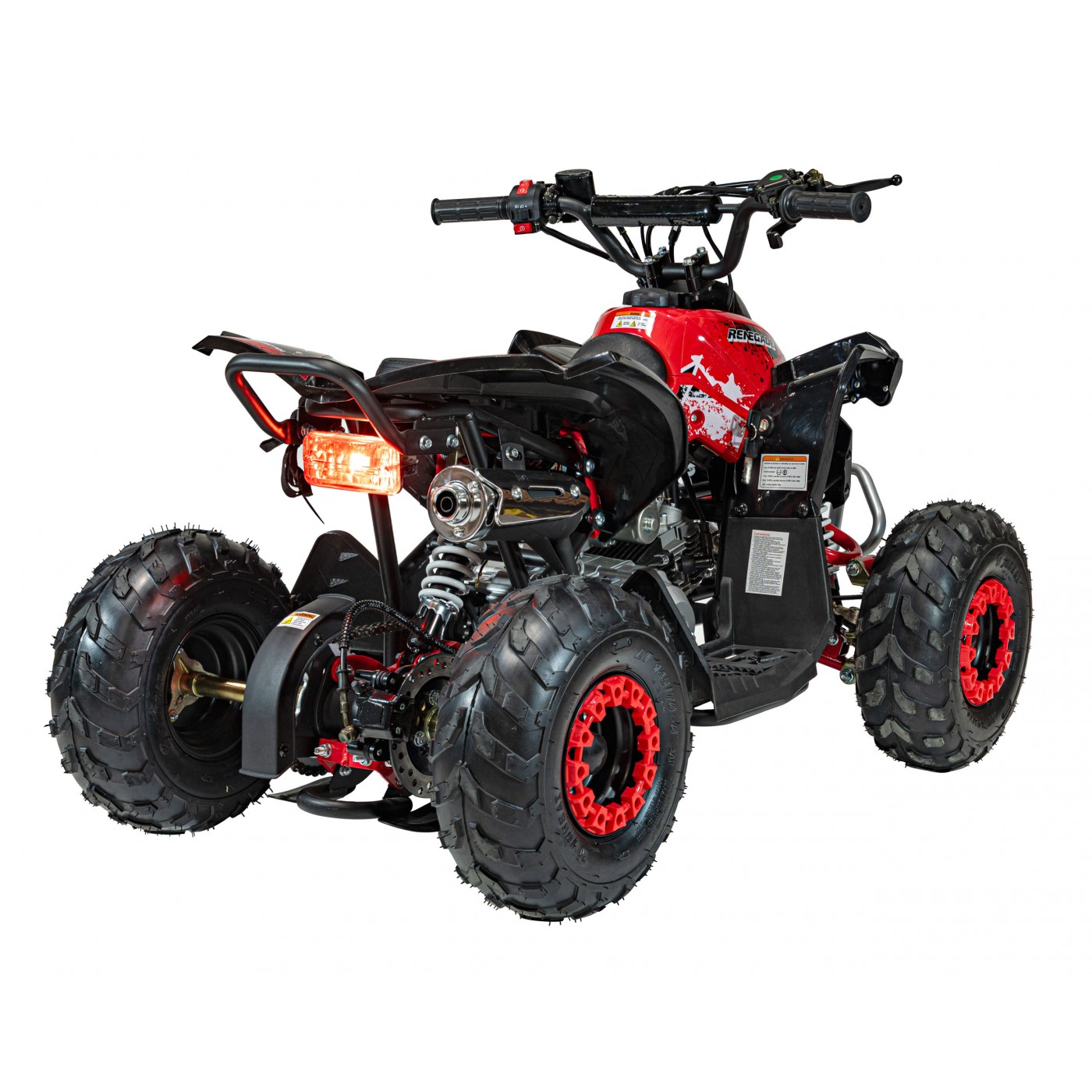 copy of Quad na baterii žlutá 35 km/h + střídavý motor 1000 W + nafouknutá kola + nastavení sedadla