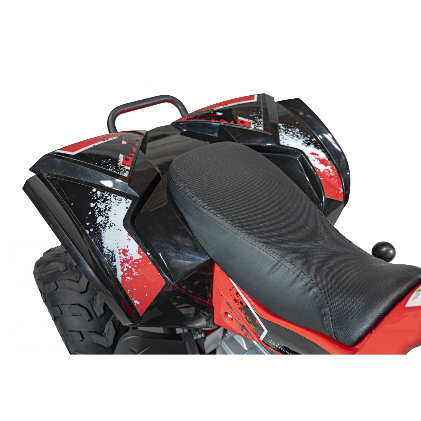 copy of Quad na baterii žlutá 35 km/h + střídavý motor 1000 W + nafouknutá kola + nastavení sedadla