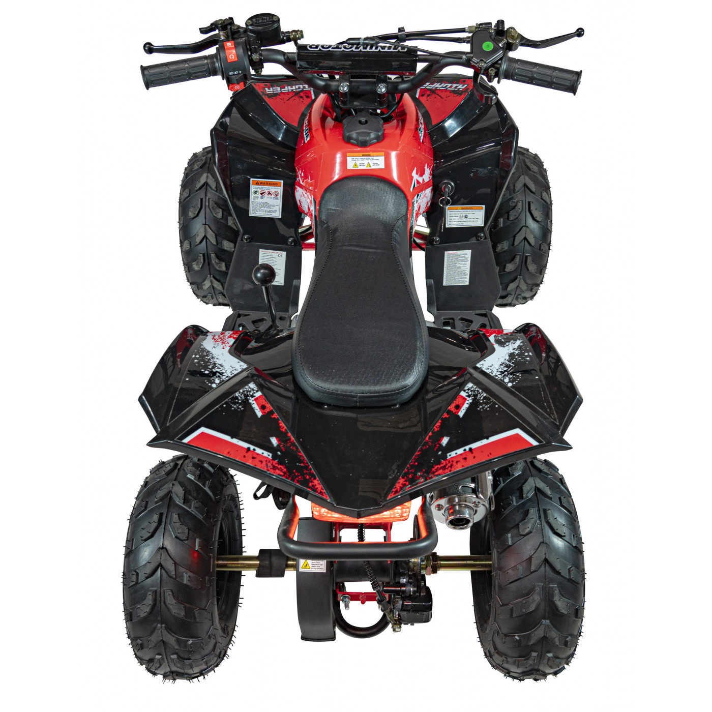 copy of Quad na baterii žlutá 35 km/h + střídavý motor 1000 W + nafouknutá kola + nastavení sedadla