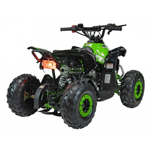 copy of Quad na baterii žlutá 35 km/h + střídavý motor 1000 W + nafouknutá kola + nastavení sedadla