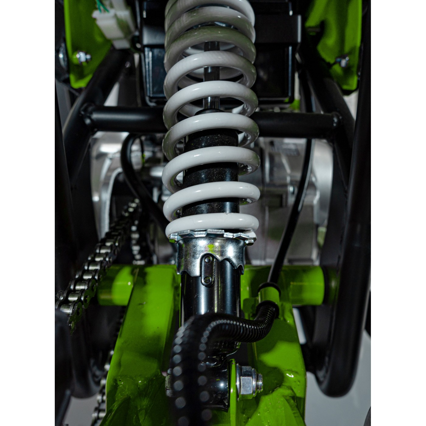 copy of Quad na baterii žlutá 35 km/h + střídavý motor 1000 W + nafouknutá kola + nastavení sedadla