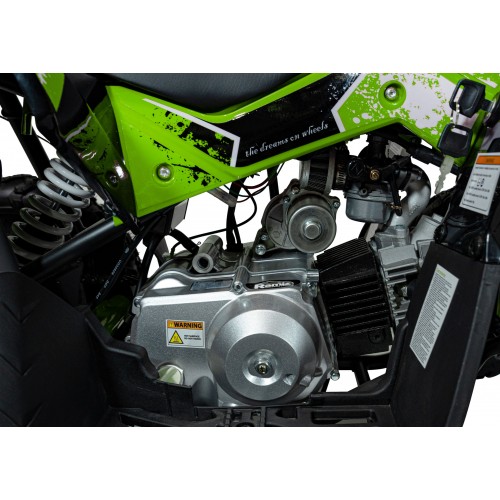 copy of Quad na baterii žlutá 35 km/h + střídavý motor 1000 W + nafouknutá kola + nastavení sedadla
