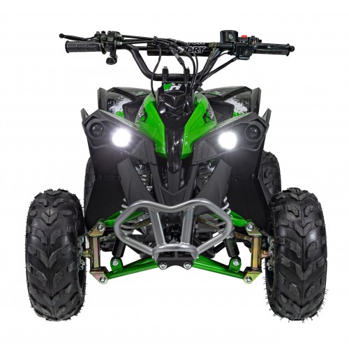 copy of Quad na baterii žlutá 35 km/h + střídavý motor 1000 W + nafouknutá kola + nastavení sedadla