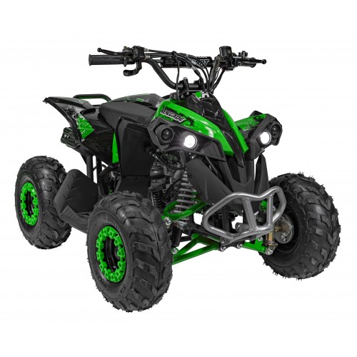 copy of Quad na baterii žlutá 35 km/h + střídavý motor 1000 W + nafouknutá kola + nastavení sedadla