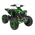 copy of Quad Highper na baterii žlutá 35 km/h + střídavý motor 1000 W + nafouknutá kola + nastavení sedadla