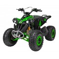 copy of Quad Highper na baterii žlutá 35 km/h + střídavý motor 1000 W + nafouknutá kola + nastavení sedadla