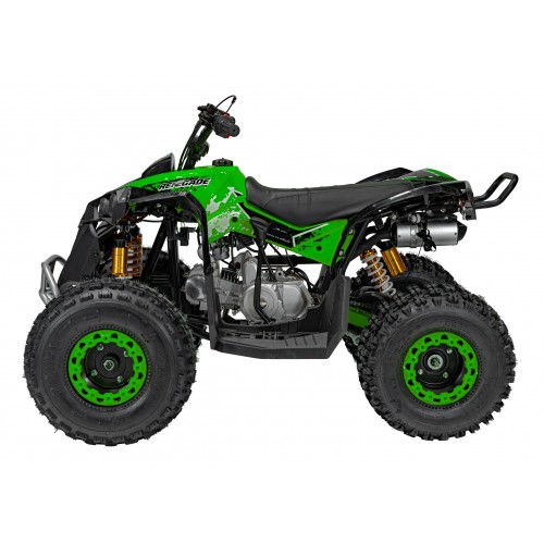 copy of Quad Highper na baterii žlutá 35 km/h + střídavý motor 1000 W + nafouknutá kola + nastavení sedadla