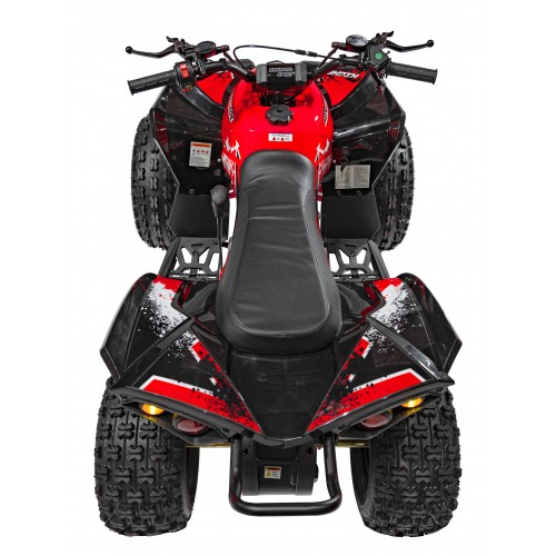 copy of Quad Highper na baterii žlutá 35 km/h + střídavý motor 1000 W + nafouknutá kola + nastavení sedadla