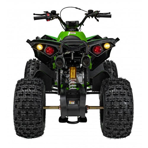 copy of Quad Highper na baterii žlutá 35 km/h + střídavý motor 1000 W + nafouknutá kola + nastavení sedadla