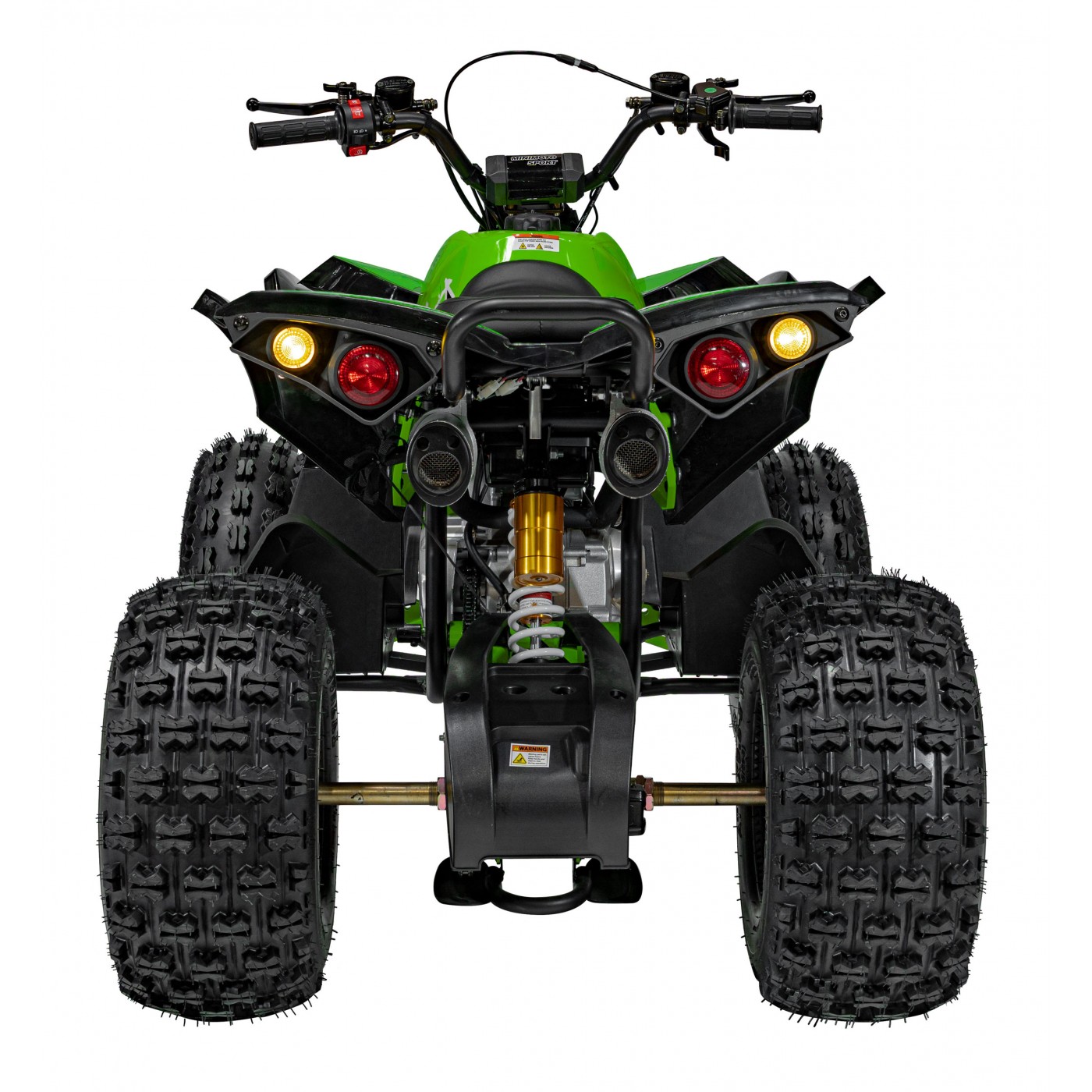 copy of Quad Highper na baterii žlutá 35 km/h + střídavý motor 1000 W + nafouknutá kola + nastavení sedadla
