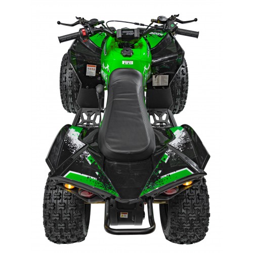 copy of Quad Highper na baterii žlutá 35 km/h + střídavý motor 1000 W + nafouknutá kola + nastavení sedadla
