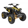 copy of Quad Highper na baterii žlutá 35 km/h + střídavý motor 1000 W + nafouknutá kola + nastavení sedadla