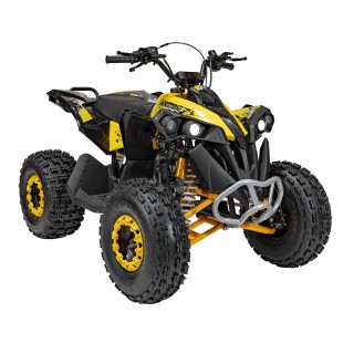 copy of Quad Highper na baterii žlutá 35 km/h + střídavý motor 1000 W + nafouknutá kola + nastavení sedadla