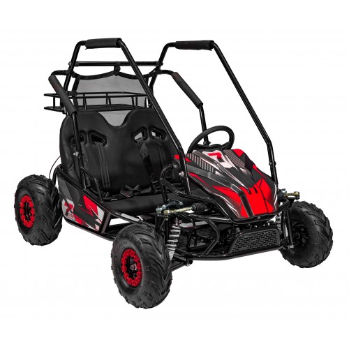 copy of Quad Highper na baterii žlutá 35 km/h + střídavý motor 1000 W + nafouknutá kola + nastavení sedadla