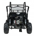 copy of Quad Highper na baterii žlutá 35 km/h + střídavý motor 1000 W + nafouknutá kola + nastavení sedadla