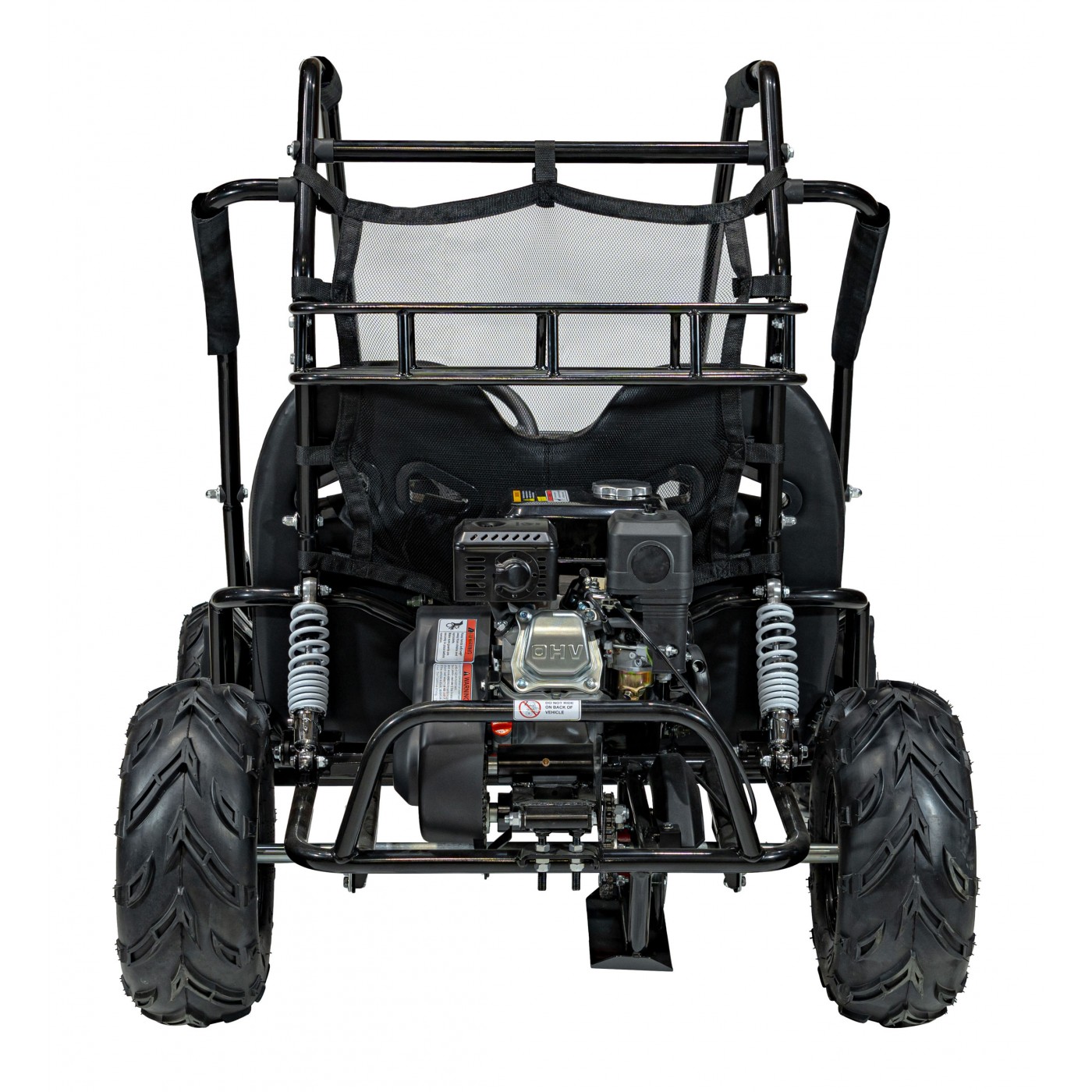 copy of Quad Highper na baterii žlutá 35 km/h + střídavý motor 1000 W + nafouknutá kola + nastavení sedadla