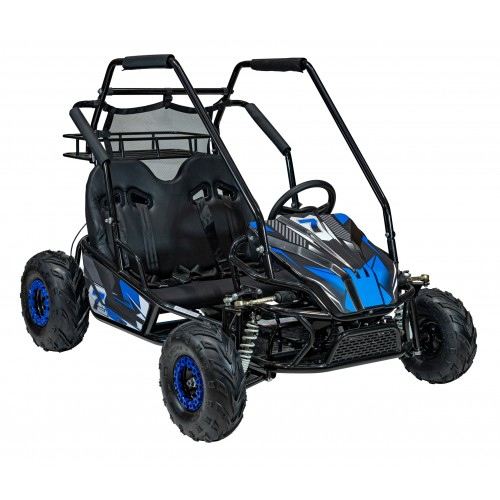 copy of Quad Highper na baterii žlutá 35 km/h + střídavý motor 1000 W + nafouknutá kola + nastavení sedadla