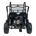 copy of Quad Highper na baterii žlutá 35 km/h + střídavý motor 1000 W + nafouknutá kola + nastavení sedadla