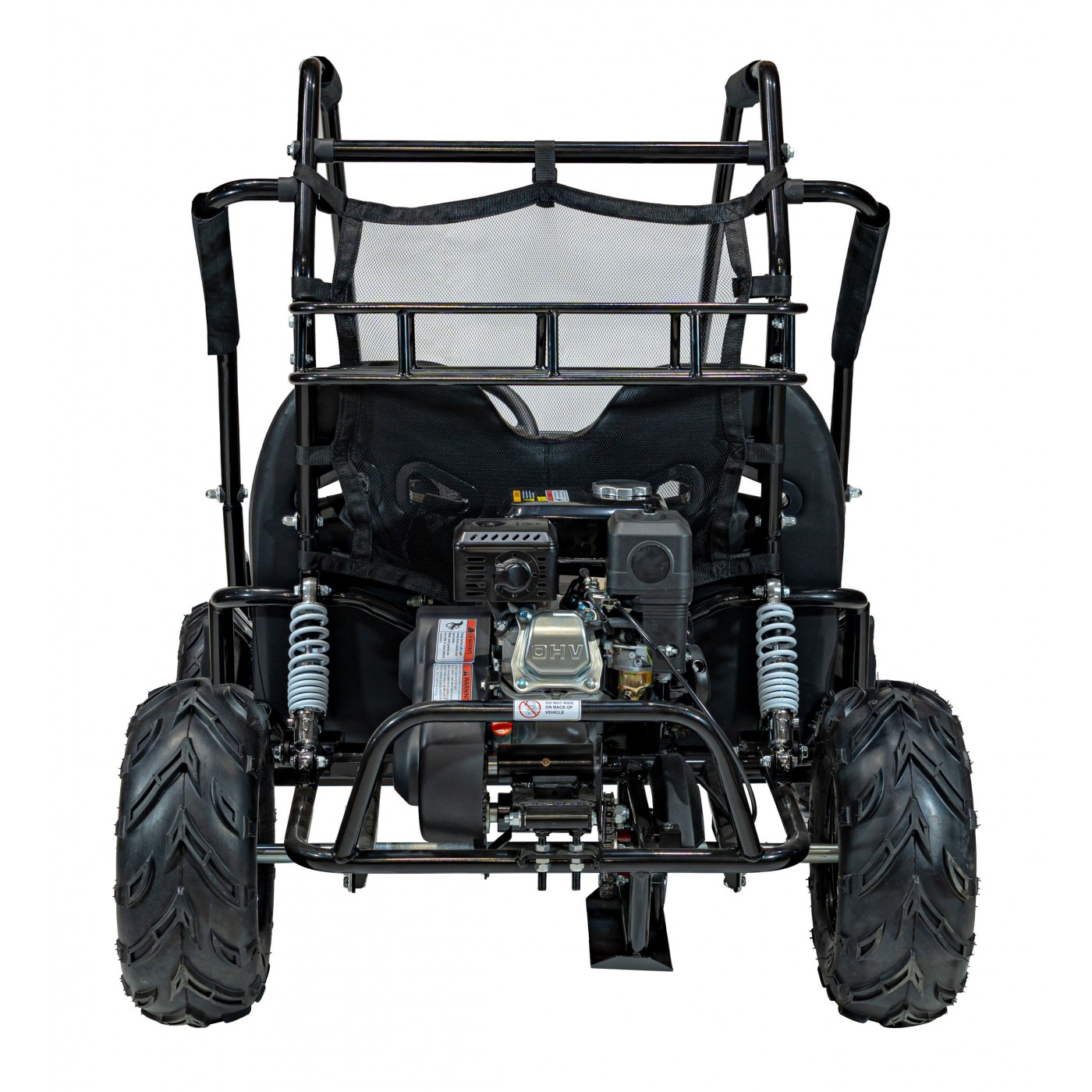 copy of Quad Highper na baterii žlutá 35 km/h + střídavý motor 1000 W + nafouknutá kola + nastavení sedadla