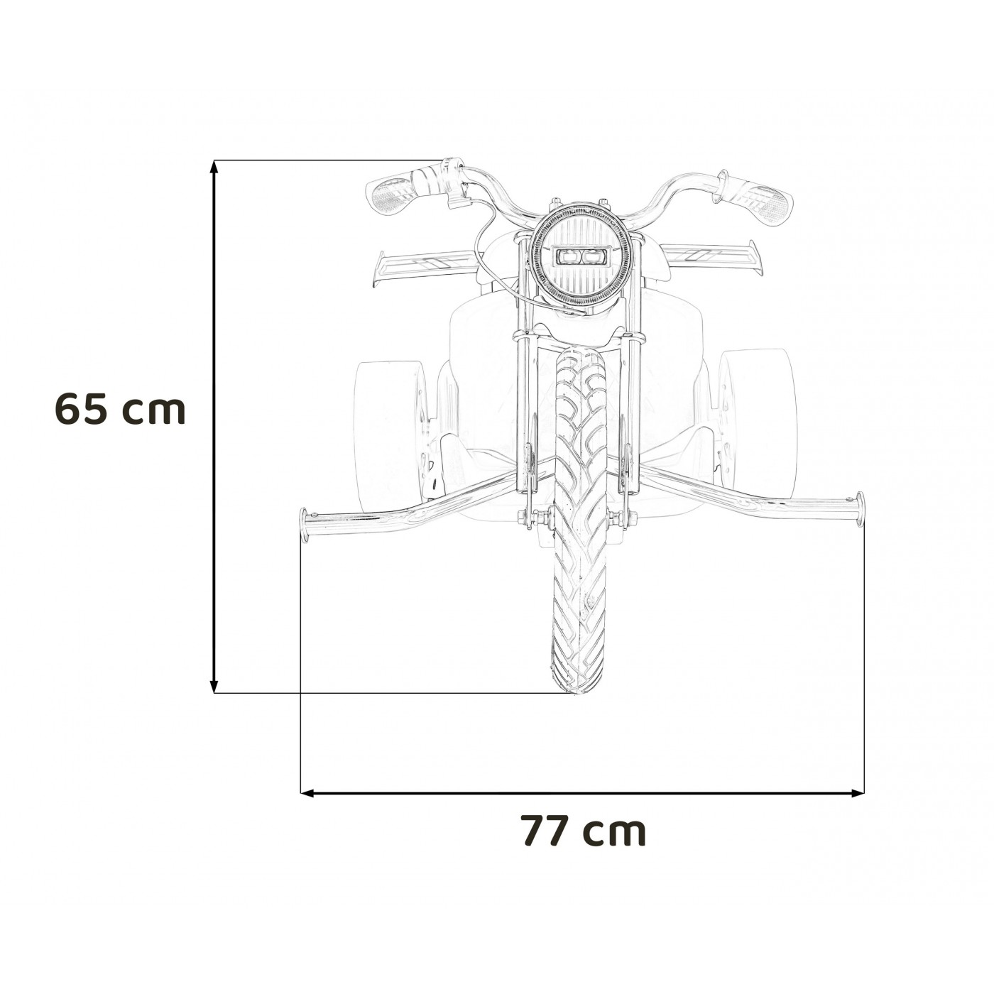 copy of Pojazd UTV X3 Off-Road Niebieski