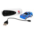 Fluorescenční závodní dráha pro děti 3+ Autko LED + Petle 360 + Skládací trasa 57 el.