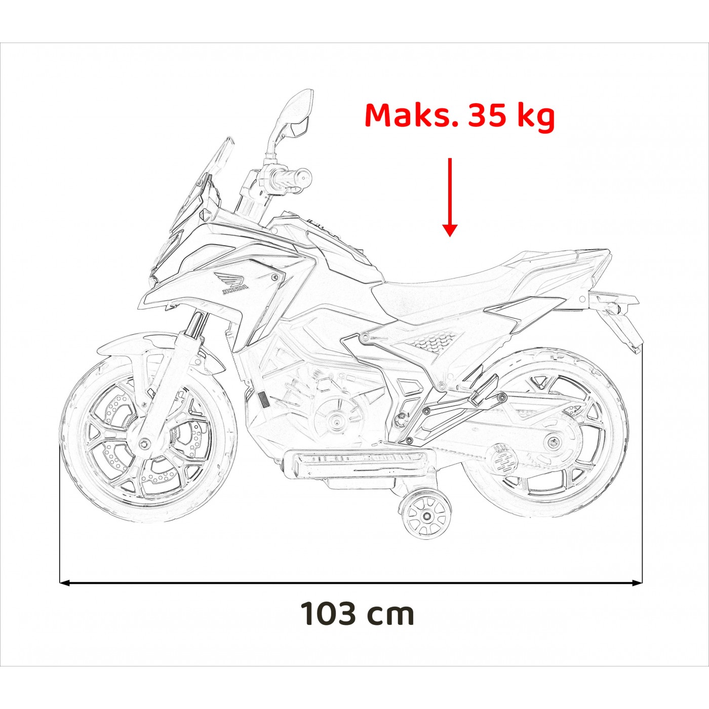 copy of Pojazd ATV CAN-AM Maverick Pomaranczowy