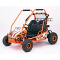 copy of Quad Highper na baterii žlutá 35 km/h + střídavý motor 1000 W + nafouknutá kola + nastavení sedadla