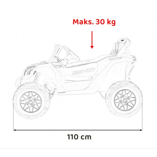 copy of Pojazd ATV CAN-AM Maverick Pomaranczowy