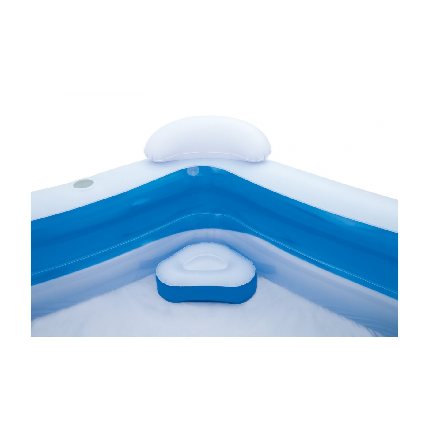 Nafukovací rodinný BAZÉN BESTWAY 213X206CM + 2 sedadla + 2 polštáře + 2 místa na pití
