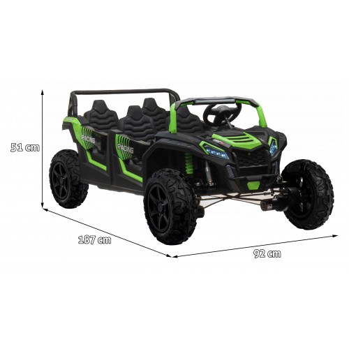 copy of 4místná bugina ATV RACING UTV2000 zelená
