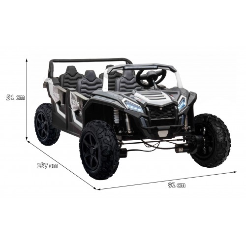 copy of 4místná bugina ATV RACING UTV2000 bílá