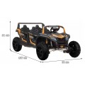 copy of 4místná bugina ATV RACING UTV2000 Zlatá