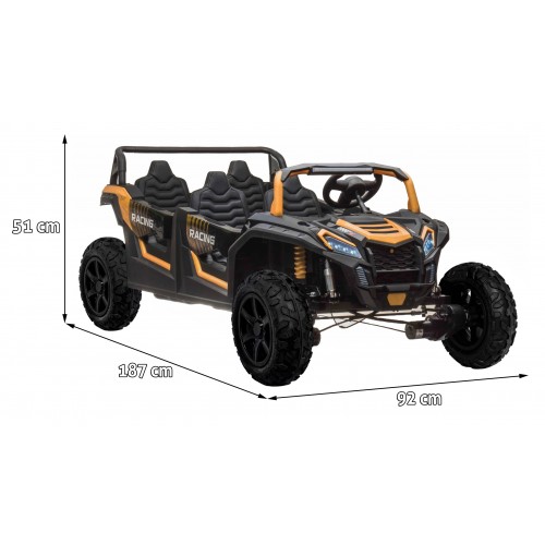 copy of 4místná bugina ATV RACING UTV2000 Zlatá