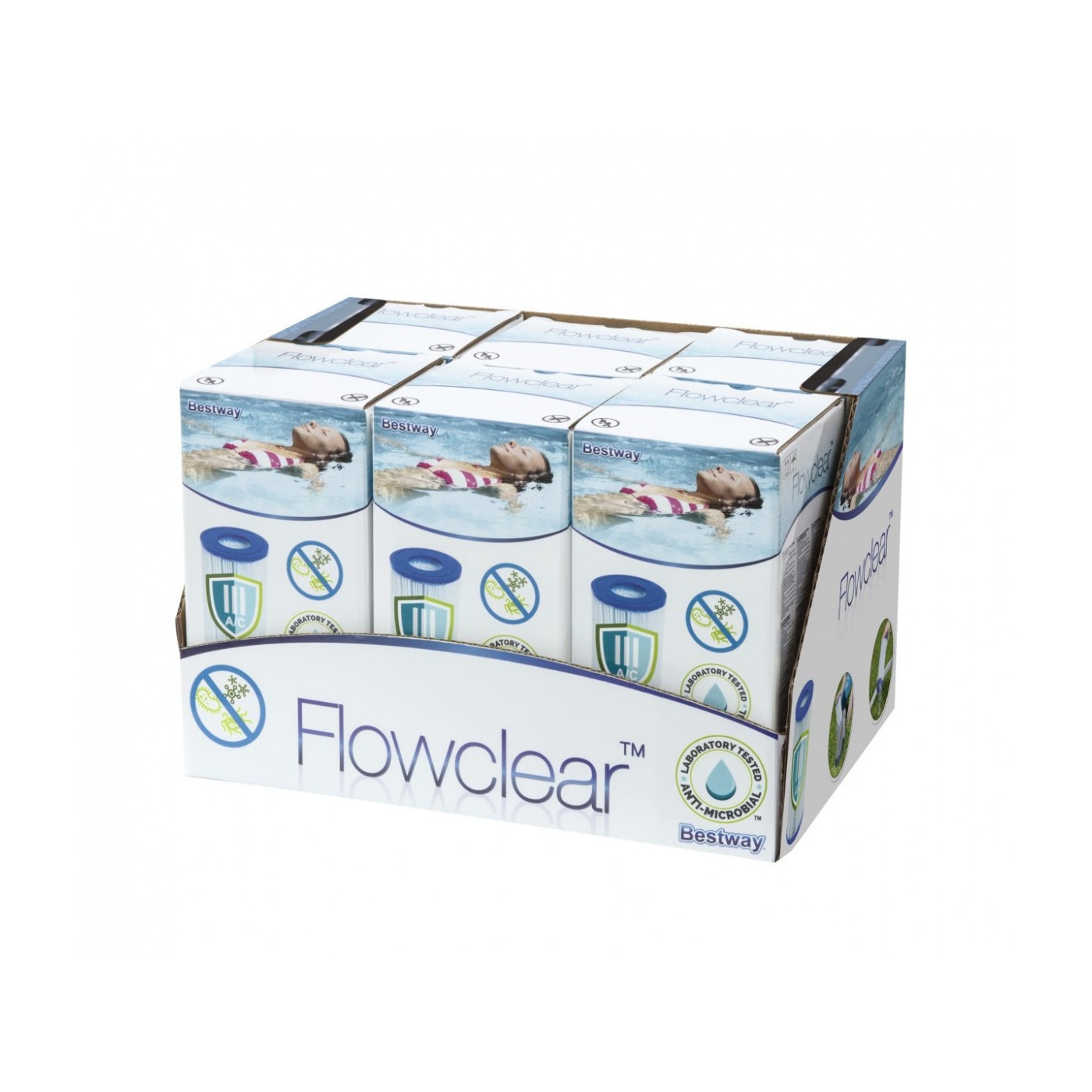 Antibakteriální filtr k pumpě  BESTWAY III