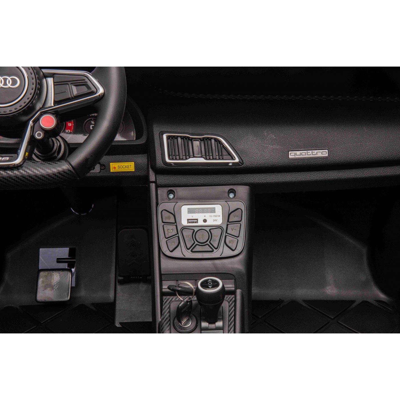 Vůz Audi Spyder R8 LIFT STRONG Černý
