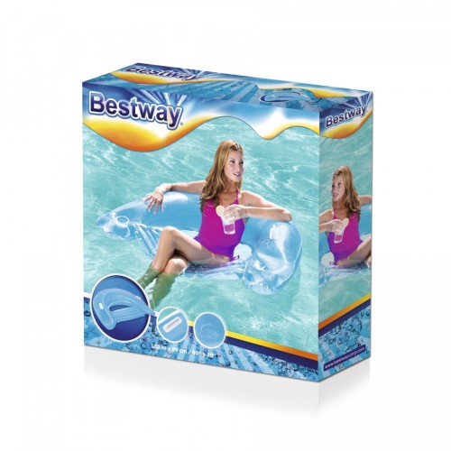 Lenivé křeslo modré BESTWAY