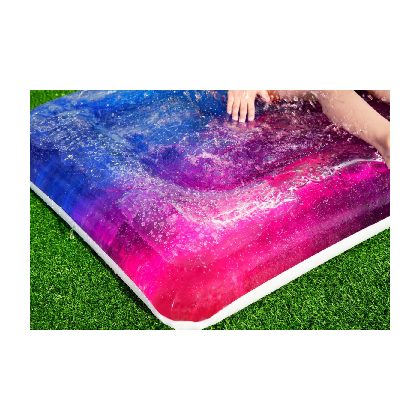 Galaktická vodní podložka pro děti 130x90cm BESTWAY + vodní sprej