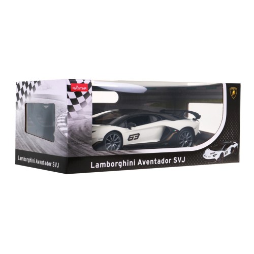 Lamborghini Aventador SVJ RASTAR model 1:14 Dálkové ovládání auta + 2,4 GHz dálkové ovládání