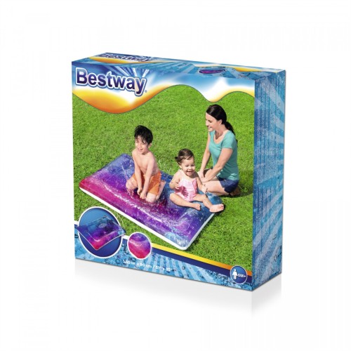 Galaktická vodní podložka pro děti 130x90cm BESTWAY + vodní sprej