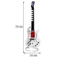 Elektrická kytara + Mikrofon pro děti 6+ Hudební nástroj Zvuky+ Světla