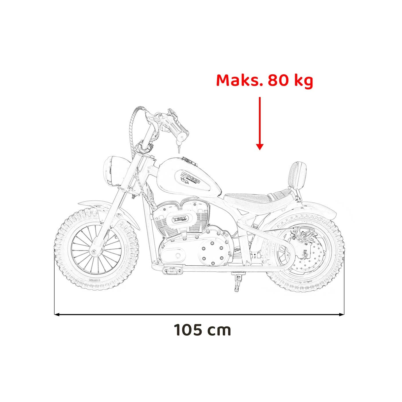 copy of Pojazd ATV CAN-AM Maverick Pomaranczowy