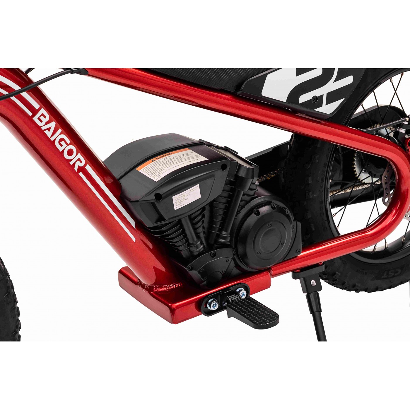 Motocykl BAIGOR 23 PRO Red