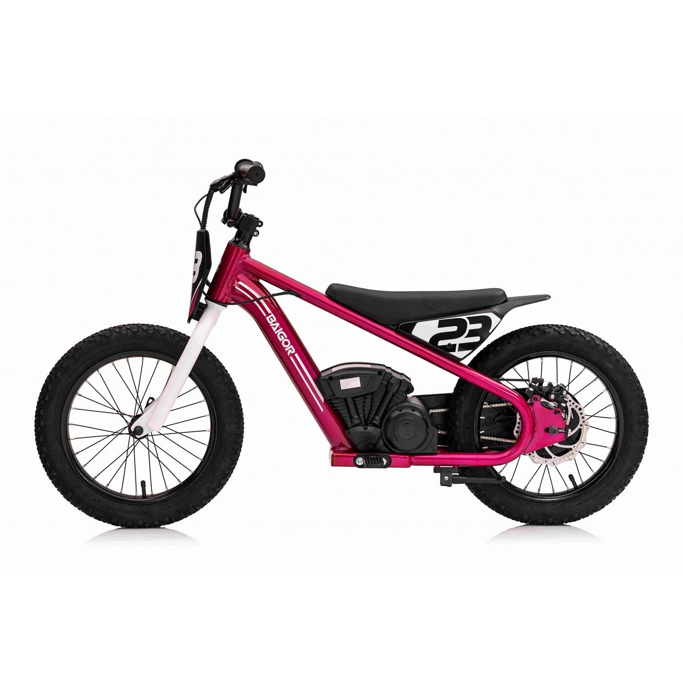 Motocykl BAIGOR 23 PRO Růžový