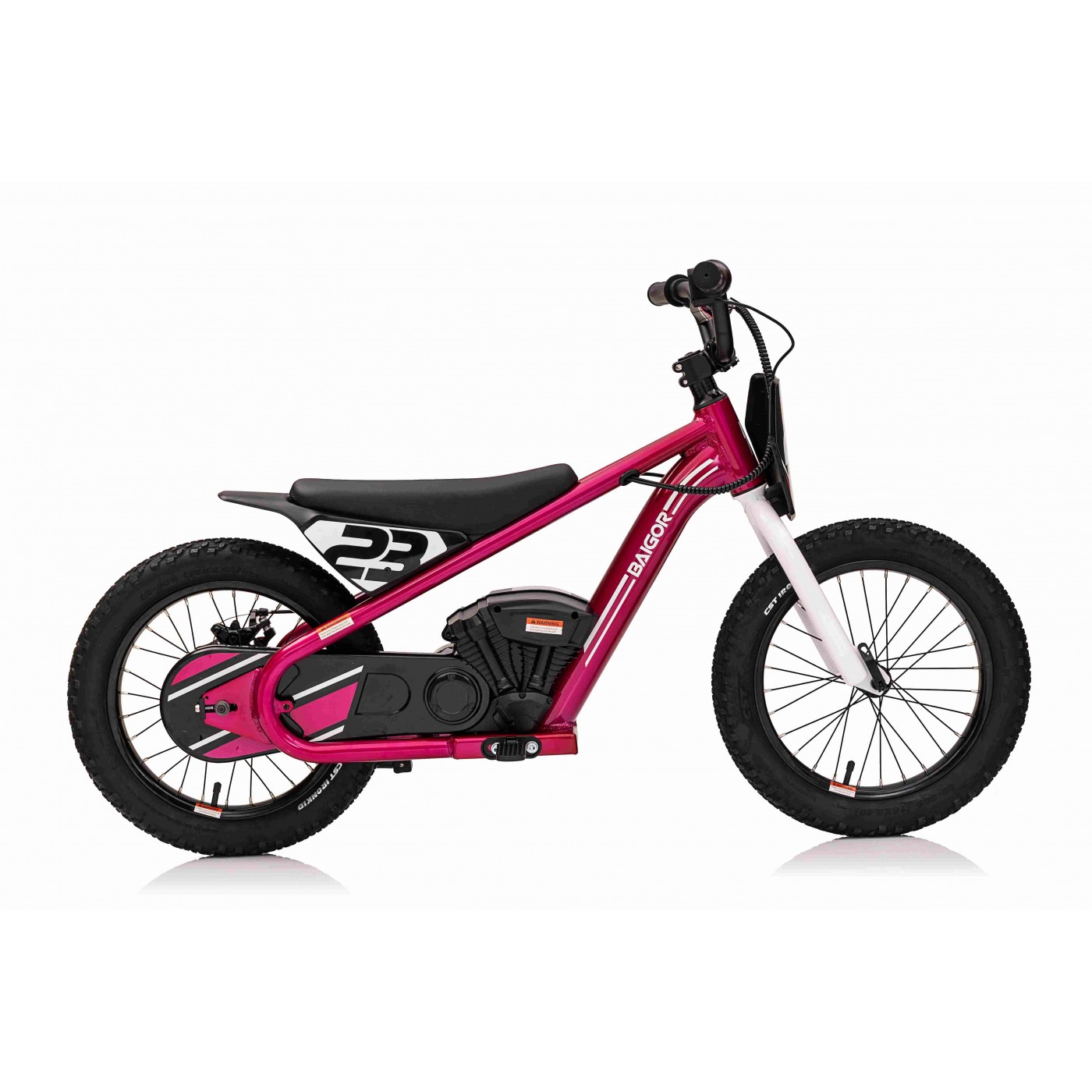 Motocykl BAIGOR 23 PRO Růžový