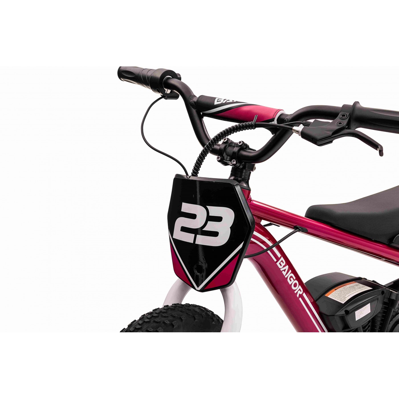 Motocykl BAIGOR 23 PRO Růžový