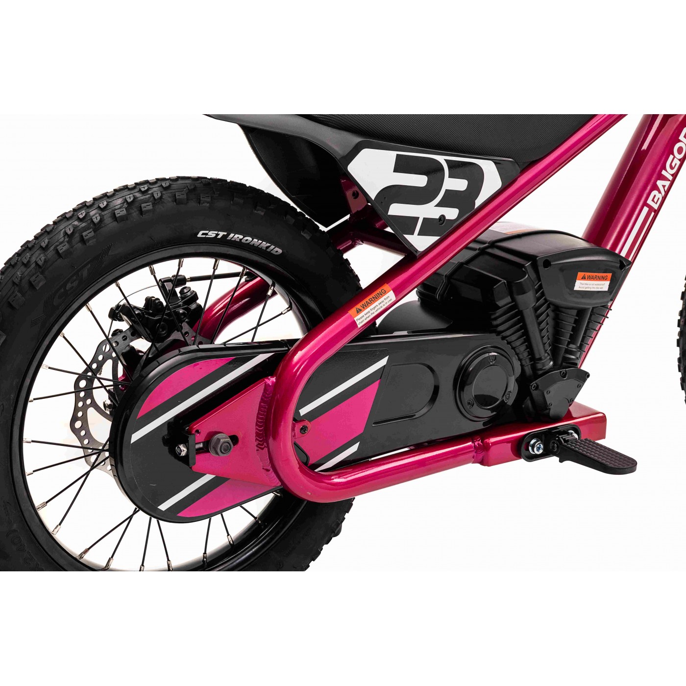 Motocykl BAIGOR 23 PRO Růžový