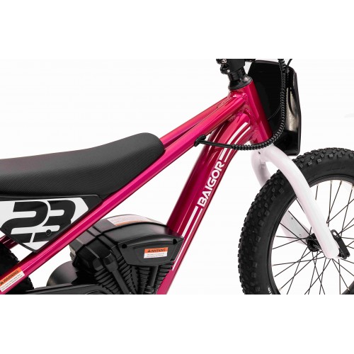 Motocykl BAIGOR 23 PRO Růžový